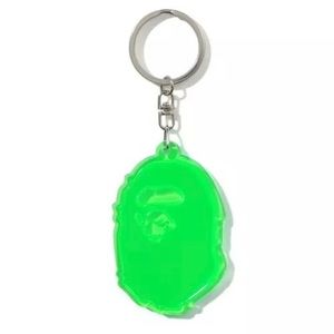 BAPE Ape Head Reflective Keychain
